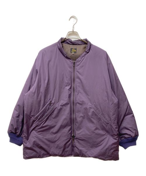 Needles（ニードルズ）Needles (ニードルズ) Stand Collar Down Sur Coat/スタンドカラーダウンサーコート パープル サイズ:Sの古着・服飾アイテム