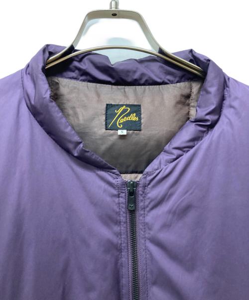 Needles（ニードルズ）Needles (ニードルズ) Stand Collar Down Sur Coat/スタンドカラーダウンサーコート パープル サイズ:Sの古着・服飾アイテム