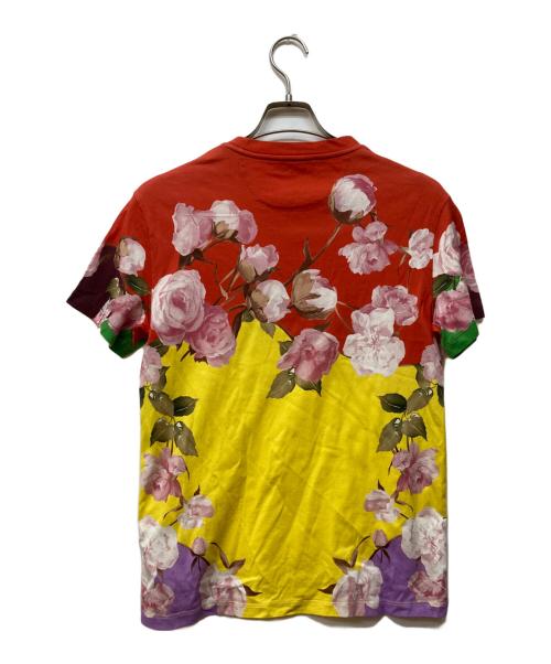 VALENTINO（ヴァレンティノ）VALENTINO (ヴァレンティノ) Tシャツ レッド×イエロー サイズ:Sの古着・服飾アイテム