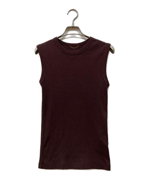 DEUXIEME CLASSE（ドゥーズィエム クラス）Deuxieme Classe (ドゥーズィエム クラス) dignity sleeveless ブラウン サイズ:FREEの古着・服飾アイテム