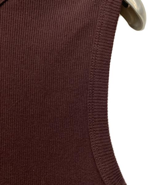 DEUXIEME CLASSE（ドゥーズィエム クラス）Deuxieme Classe (ドゥーズィエム クラス) dignity sleeveless ブラウン サイズ:FREEの古着・服飾アイテム