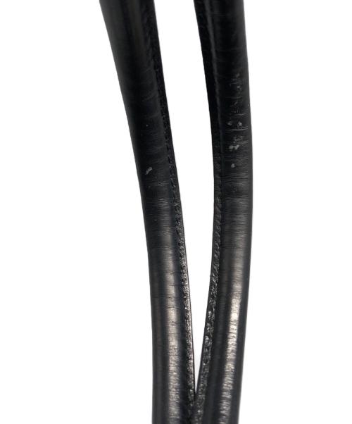 PRADA（プラダ）PRADA (プラダ) レザートートバッグ ブラックの古着・服飾アイテム