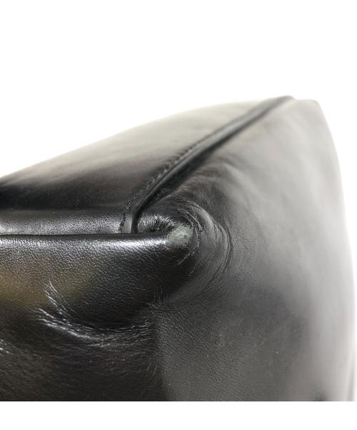 PRADA（プラダ）PRADA (プラダ) レザートートバッグ ブラックの古着・服飾アイテム