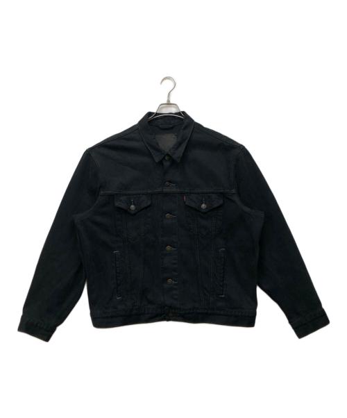 LEVI'S（リーバイス）LEVI'S (リーバイス) チュニジア製 後染めトラッカージャケット ブラック サイズ:XLの古着・服飾アイテム