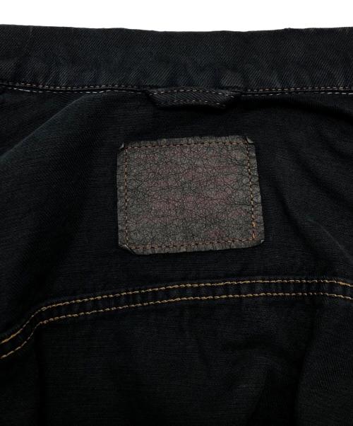 LEVI'S（リーバイス）LEVI'S (リーバイス) チュニジア製 後染めトラッカージャケット ブラック サイズ:XLの古着・服飾アイテム