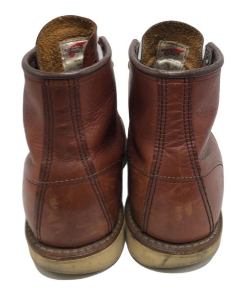 RED WING（レッドウィング）RED WING (レッドウィング) 6 inch Moc toeシックスインチ・モックトゥ ブラウン サイズ:	SIZE 9 1/2の古着・服飾アイテム