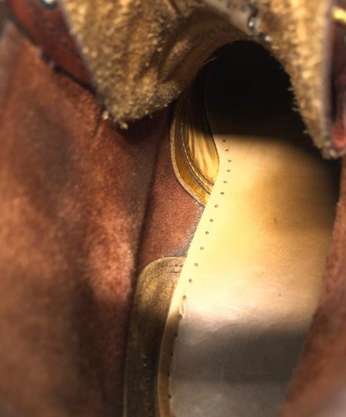 RED WING（レッドウィング）RED WING (レッドウィング) 6 inch Moc toeシックスインチ・モックトゥ ブラウン サイズ:	SIZE 9 1/2の古着・服飾アイテム