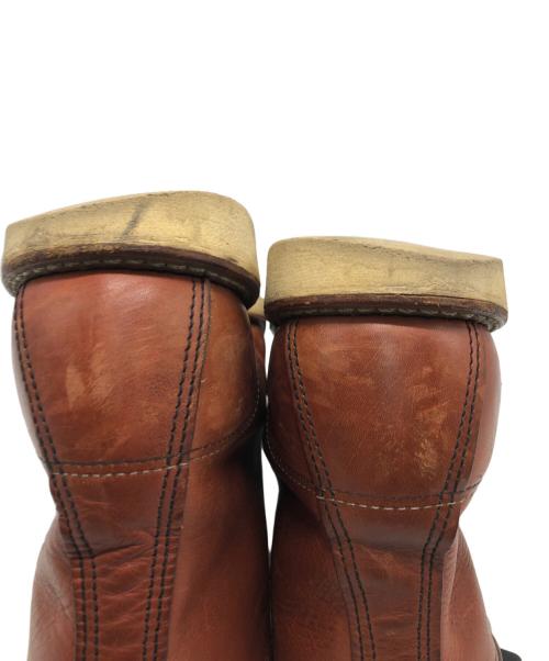 RED WING（レッドウィング）RED WING (レッドウィング) 6 inch Moc toeシックスインチ・モックトゥ ブラウン サイズ:	SIZE 9 1/2の古着・服飾アイテム