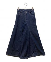 MM6 Maison Margiela（エムエムシックスメゾンマルジェラ）の古着「FLARED DENIM PANT」｜インディゴ