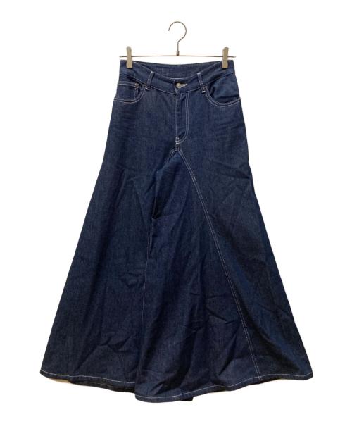 MM6 Maison Margiela（エムエムシックスメゾンマルジェラ）MM6 Maison Margiela (エムエムシックスメゾンマルジェラ) FLARED DENIM PANT インディゴ サイズ:36の古着・服飾アイテム