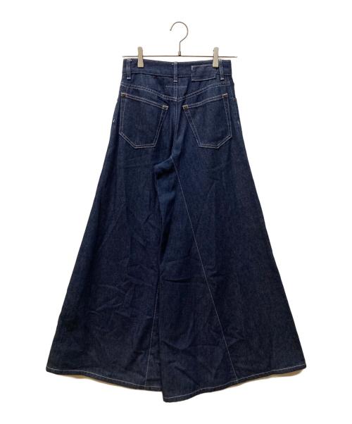 MM6 Maison Margiela（エムエムシックスメゾンマルジェラ）MM6 Maison Margiela (エムエムシックスメゾンマルジェラ) FLARED DENIM PANT インディゴ サイズ:36の古着・服飾アイテム