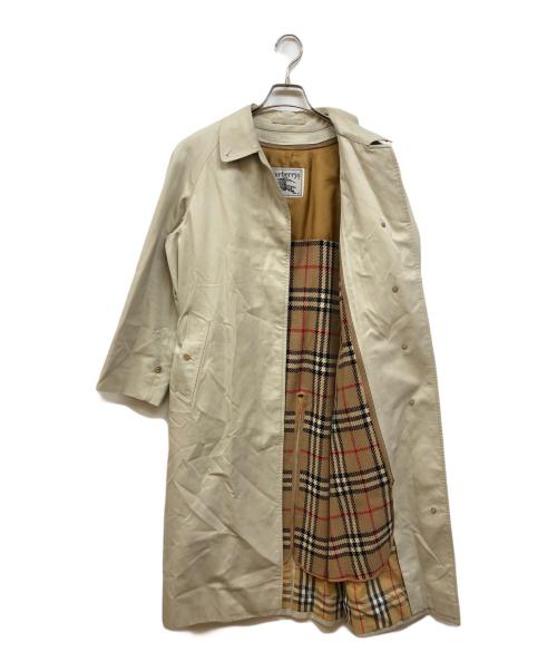 Burberry's（バーバリー）Burberry's (バーバリー) ノヴァチェックライナー ステンカラーコート アイボリー サイズ:SIZE 85-95-160 11AB3の古着・服飾アイテム