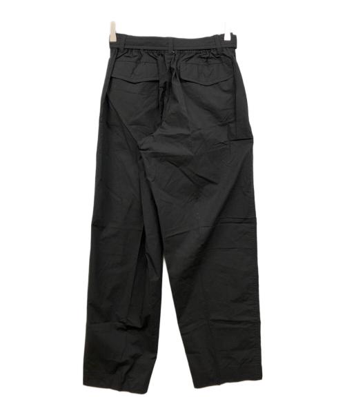 ISSEY MIYAKE MEN（イッセイミヤケメン）ISSEY MIYAKE MEN (イッセイミヤケメン) アーカイブベルト付センタープレスコットンパンツ ブラック サイズ:S~Mの古着・服飾アイテム