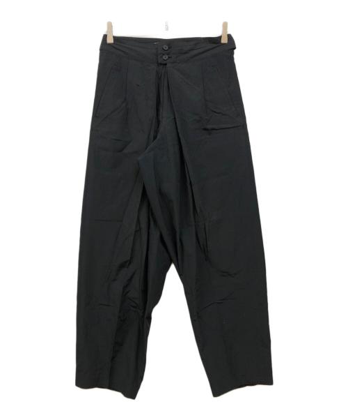 ISSEY MIYAKE MEN（イッセイミヤケメン）ISSEY MIYAKE MEN (イッセイミヤケメン) アーカイブセンタープレス変形パンツ ブラック サイズ:Sの古着・服飾アイテム