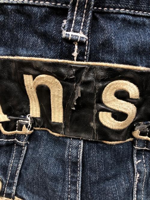 VANSON（バンソン）VANSON (バンソン) デニムワッペンつなぎ ブルー サイズ:Lの古着・服飾アイテム