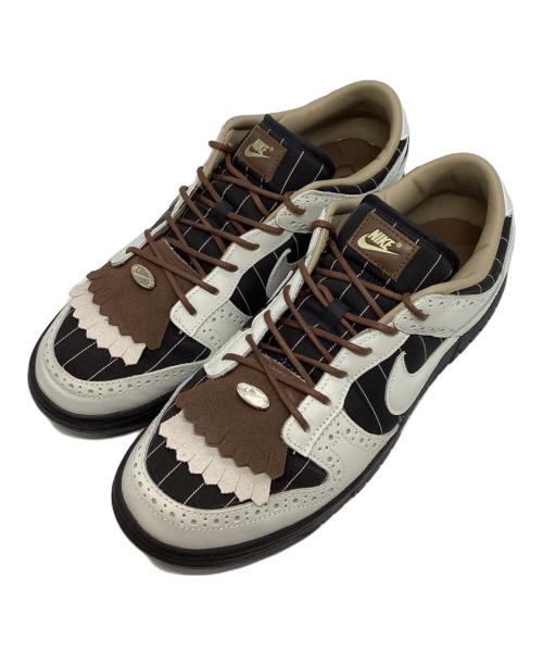 NIKE（ナイキ）NIKE (ナイキ) ダンク ロー LX ブローグ ブラック×ホワイト サイズ:29cmの古着・服飾アイテム