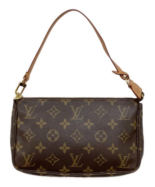 LOUIS VUITTON（ルイ ヴィトン）LOUIS VUITTON (ルイ ヴィトン) ショルダーポーチ ブラウンの古着・服飾アイテム