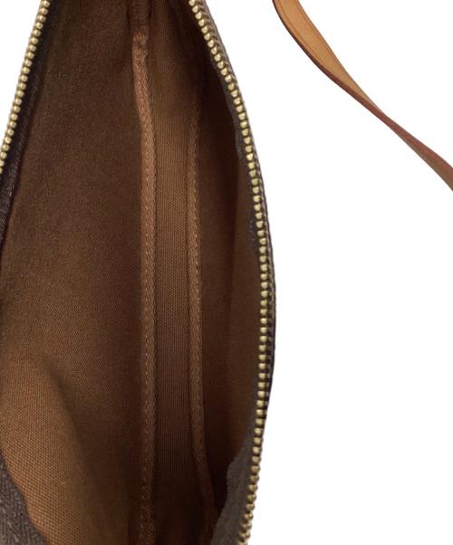 LOUIS VUITTON（ルイ ヴィトン）LOUIS VUITTON (ルイ ヴィトン) ショルダーポーチ ブラウンの古着・服飾アイテム