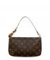 LOUIS VUITTON (ルイ ヴィトン) ショルダーポーチ ブラウン：60000円