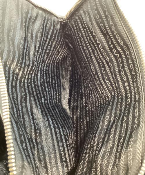 PRADA（プラダ）PRADA (プラダ) キツティングチェーンショルダーバッグ スカイブルーの古着・服飾アイテム