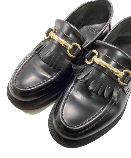 Dr.Martens（ドクターマーチン）Dr.Martens (ドクターマーチン) タッセルローファー ブラック サイズ:23の古着・服飾アイテム