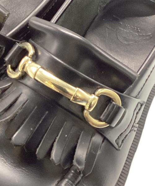 Dr.Martens（ドクターマーチン）Dr.Martens (ドクターマーチン) タッセルローファー ブラック サイズ:23の古着・服飾アイテム