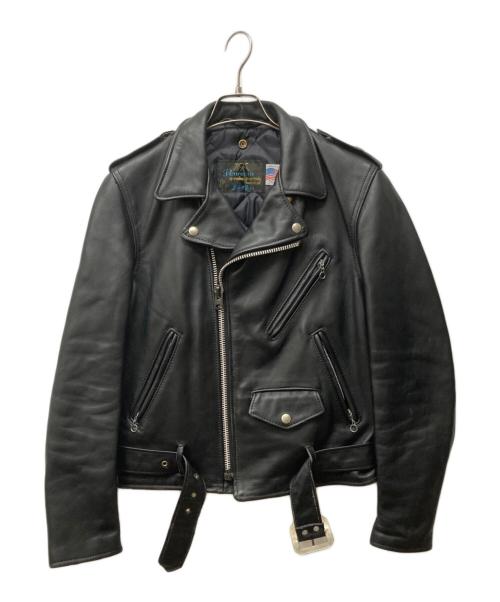 Schott（ショット）Schott (ショット) 613XXワンスターダブルライダースジャケット ブラック サイズ:36の古着・服飾アイテム