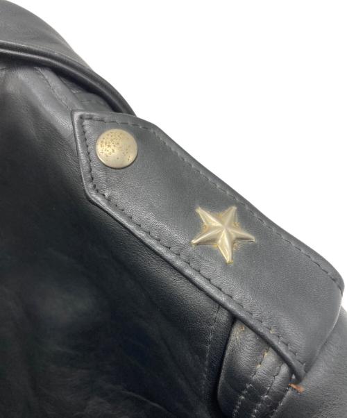 Schott（ショット）Schott (ショット) 613XXワンスターダブルライダースジャケット ブラック サイズ:36の古着・服飾アイテム