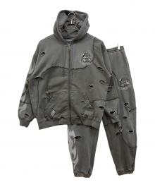 GALFY（ガルフィー）の古着「パーカーセットアップ」｜グレー