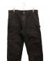 CarHartt (カーハート) ダブルニーワークパンツ ブラウン サイズ:40×34：10000円