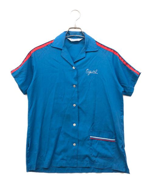 Hilton（ヒルトン）Hilton (ヒルトン) ボーリングシャツ ブルー サイズ:34の古着・服飾アイテム