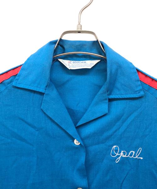Hilton（ヒルトン）Hilton (ヒルトン) ボーリングシャツ ブルー サイズ:34の古着・服飾アイテム