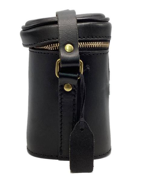 Herz（ヘルツ）Herz (ヘルツ) スクエアショルダーバッグ ブラックの古着・服飾アイテム