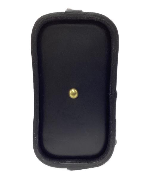 Herz（ヘルツ）Herz (ヘルツ) スクエアショルダーバッグ ブラックの古着・服飾アイテム