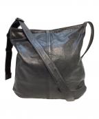 PORTERポーター）の古着「レザーショルダーバッグ」｜ブラック