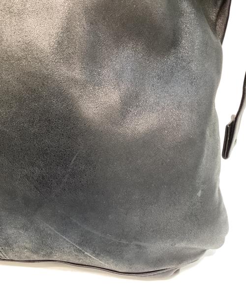 PORTER（ポーター）PORTER (ポーター) レザーショルダーバッグ ブラックの古着・服飾アイテム