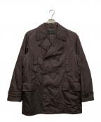 PRADAプラダ）の古着「ナイロンキルティングPコート」｜ブラウン
