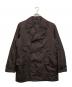 PRADA（プラダ）の古着「ナイロンキルティングPコート」｜ブラウン