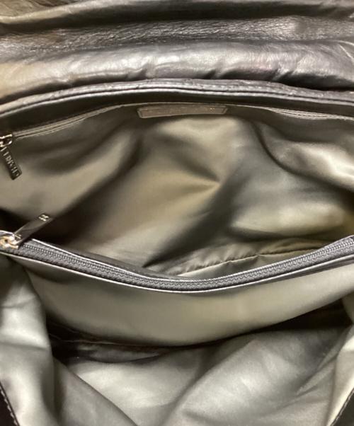 CHANEL（シャネル）CHANEL (シャネル) ココマークダブルチェーンショルダーバッグ ブラックの古着・服飾アイテム