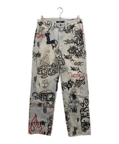 Jaded London（ジェイデッドロンドン）jaded london (ジェイデッドロンドン) SKATE FIT デニムパンツ ブルー サイズ:W30の古着・服飾アイテム