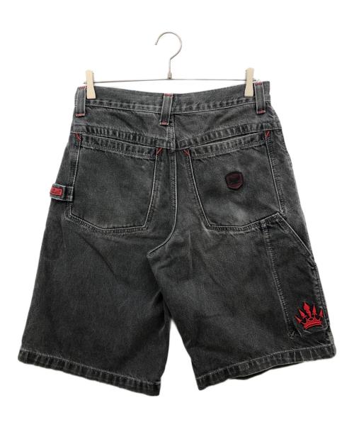 JNCO JEANS（ジェーエヌシーオー ジーンズ）jnco jeans (ジェーエヌシーオー ジーンズ) デニムハーフパンツ グレー サイズ:31の古着・服飾アイテム