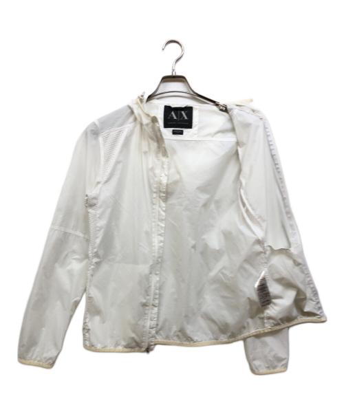 ARMANI EXCHANGE（アルマーニ エクスチェンジ）ARMANI EXCHANGE (アルマーニ エクスチェンジ) シェルジャケット ホワイト サイズ:ＸＳの古着・服飾アイテム