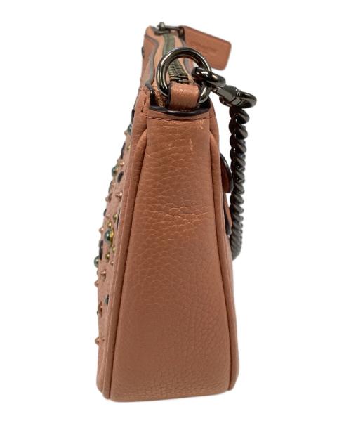 COACH（コーチ）COACH (コーチ) ミニハンドバッグ ピンクの古着・服飾アイテム