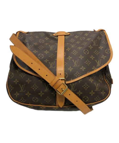LOUIS VUITTON（ルイ ヴィトン）LOUIS VUITTON (ルイ ヴィトン) モノグラム ソミュール35 ブラウンの古着・服飾アイテム