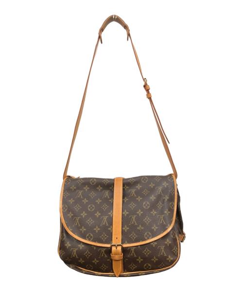 LOUIS VUITTON（ルイ ヴィトン）LOUIS VUITTON (ルイ ヴィトン) モノグラム ソミュール35 ブラウンの古着・服飾アイテム