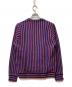 Supreme (シュプリーム) 17SS MICRO STRIPE CARDIGAN/17SSマイクロｽﾄﾗｲﾌﾟカーディガン パープル サイズ:S：10000円