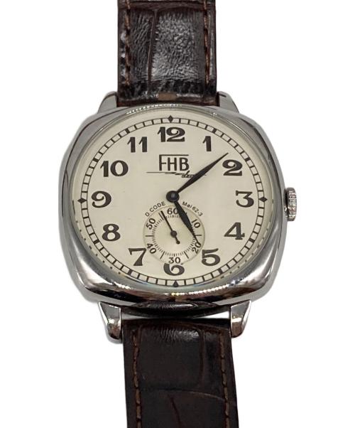 FHB classic（エフエイチビークラシック）FHB classic (エフエイチビークラシック) 腕時計 ブラウンの古着・服飾アイテム