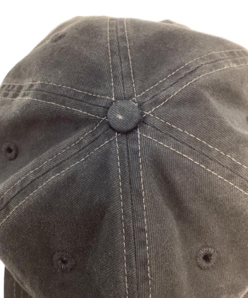 RRL（ダブルアールエル）RRL (ダブルアールエル) ロゴツイルキャップボールキャップ ブラック サイズ:58㎝の古着・服飾アイテム