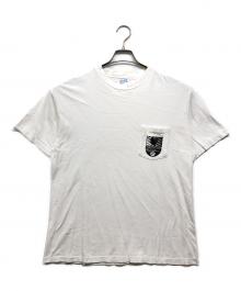 Hanes（ヘインズ）の古着「ポケットTシャツ」｜ホワイト