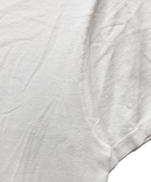 Hanes（ヘインズ）Hanes (ヘインズ) ポケットTシャツ ホワイト サイズ:Lの古着・服飾アイテム
